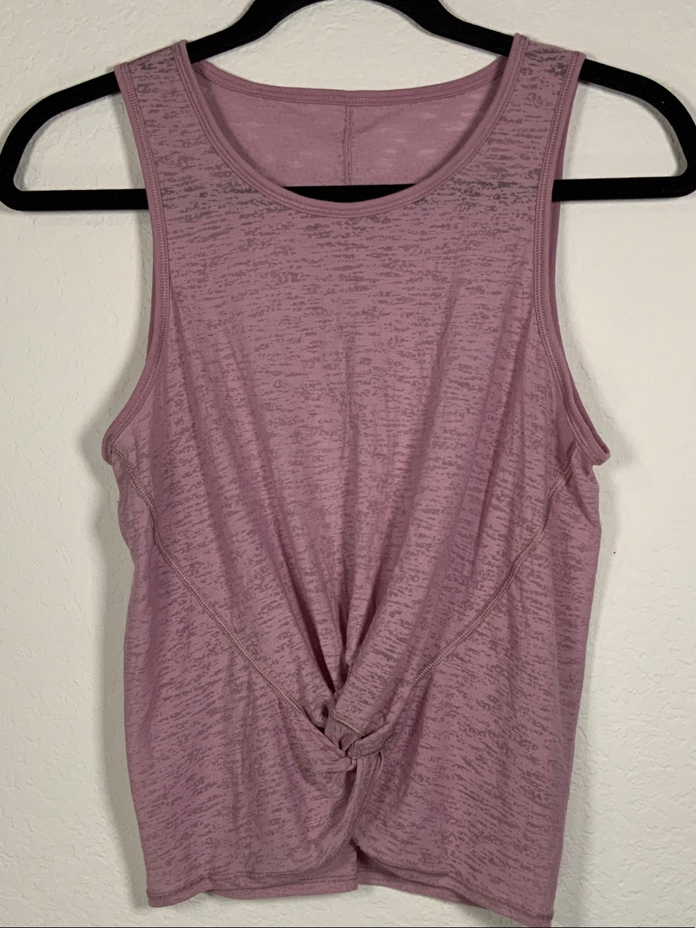 lululemon Women’s Knot-Front Tank Top in Dusty Mauve